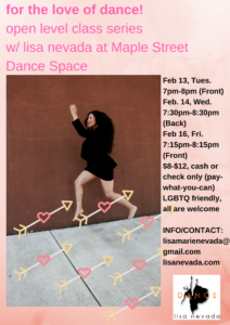 for the love of dance_open level class series_MSDS.final